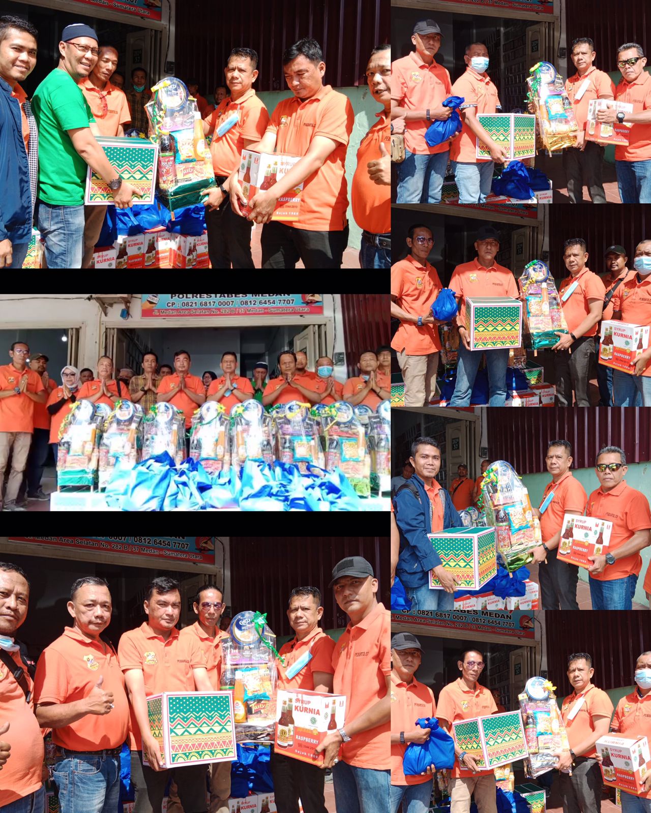 Jelang Idulfitri, Ketua Pewarta Bagikan Paket Lebaran dan THR kepada Pengurus dan Anggota