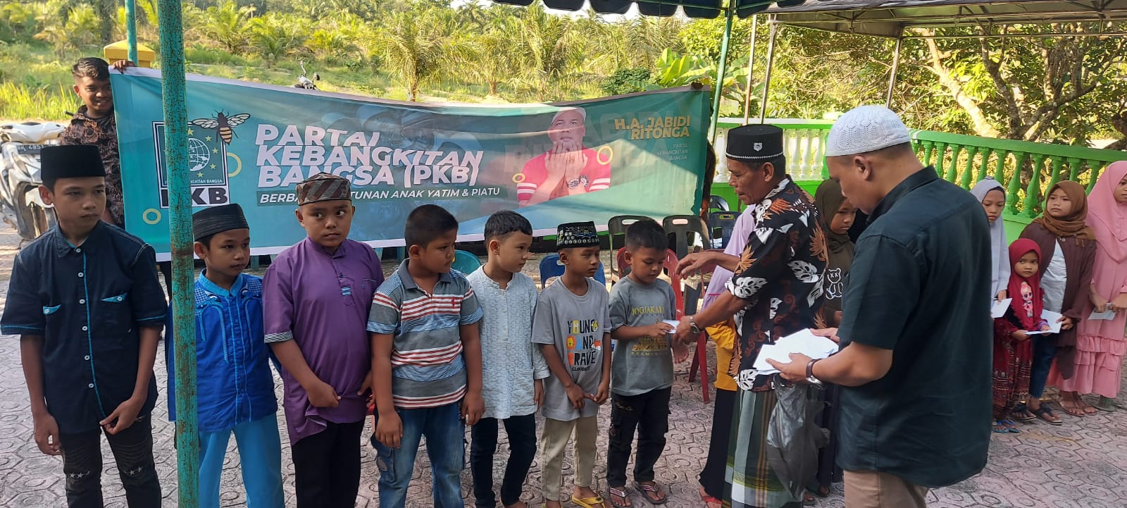 DPW PKB Sumut Santuni Anak Yatim, HA Jabidi : Bentuk Kepedulian Terhadap Sesama