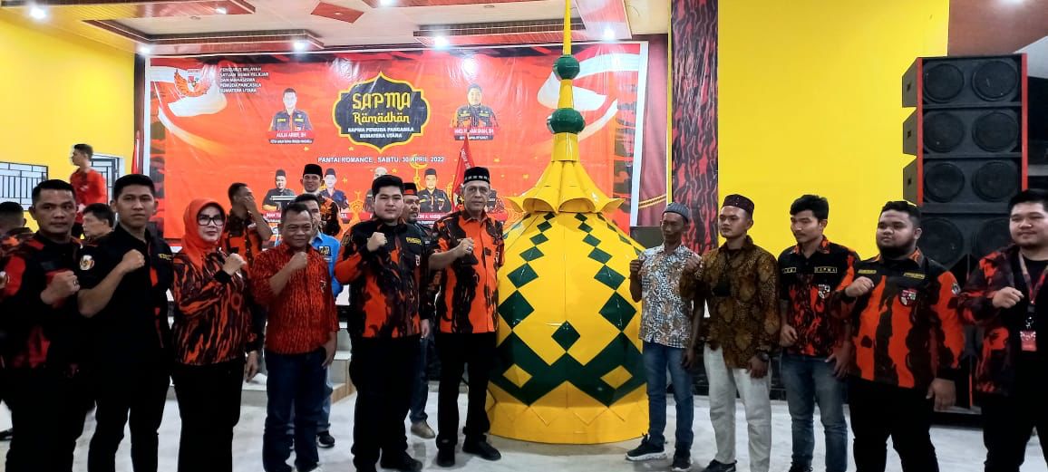 Di Penghujung Ramadhan 1443 H SAPMA Pemuda Pancasila Sumut Gelar Sapma Ramadhan