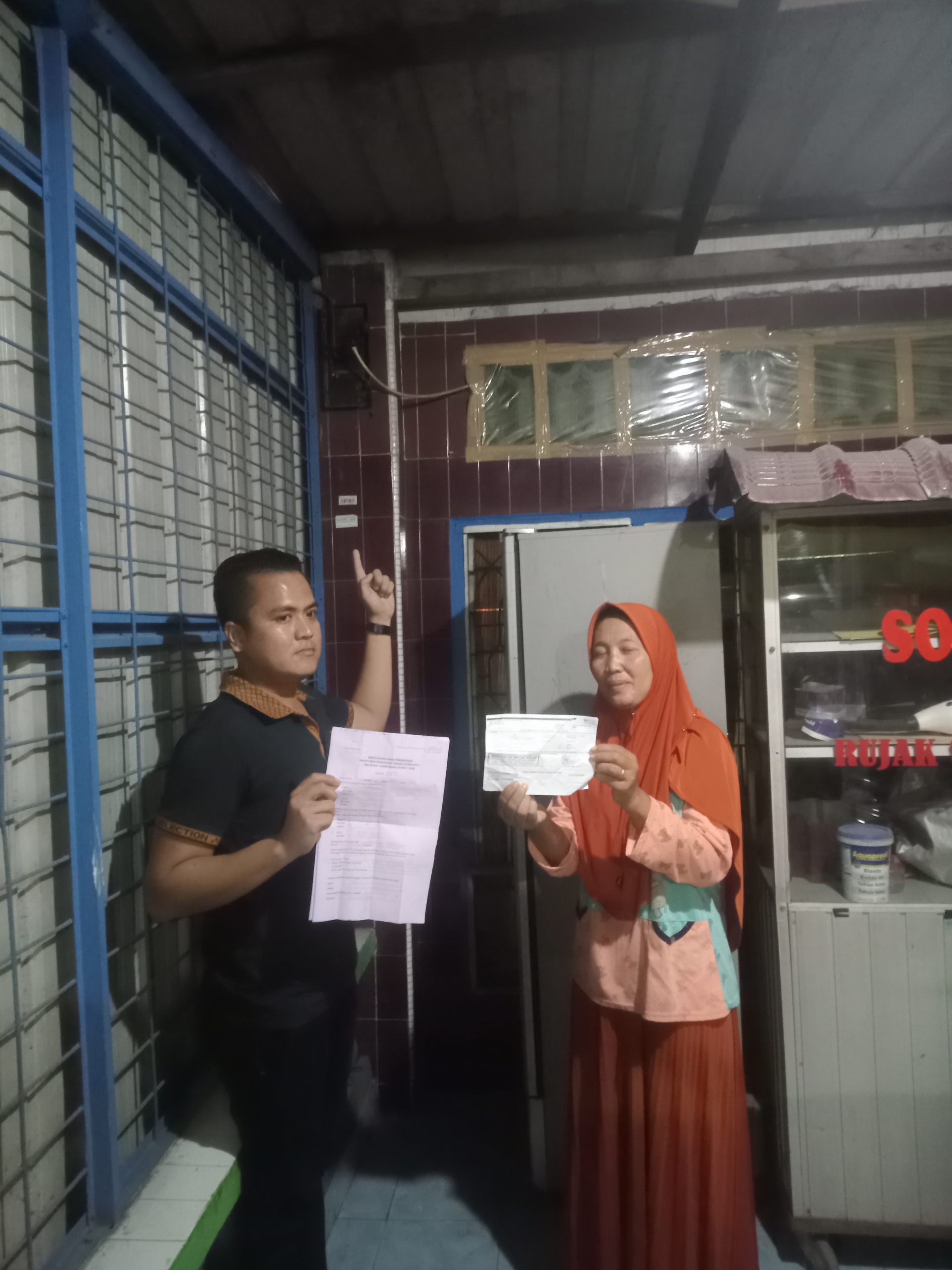 Petugas P2TL PLN Cabang Lubuk Pakam Putus Meteran Pelanggan