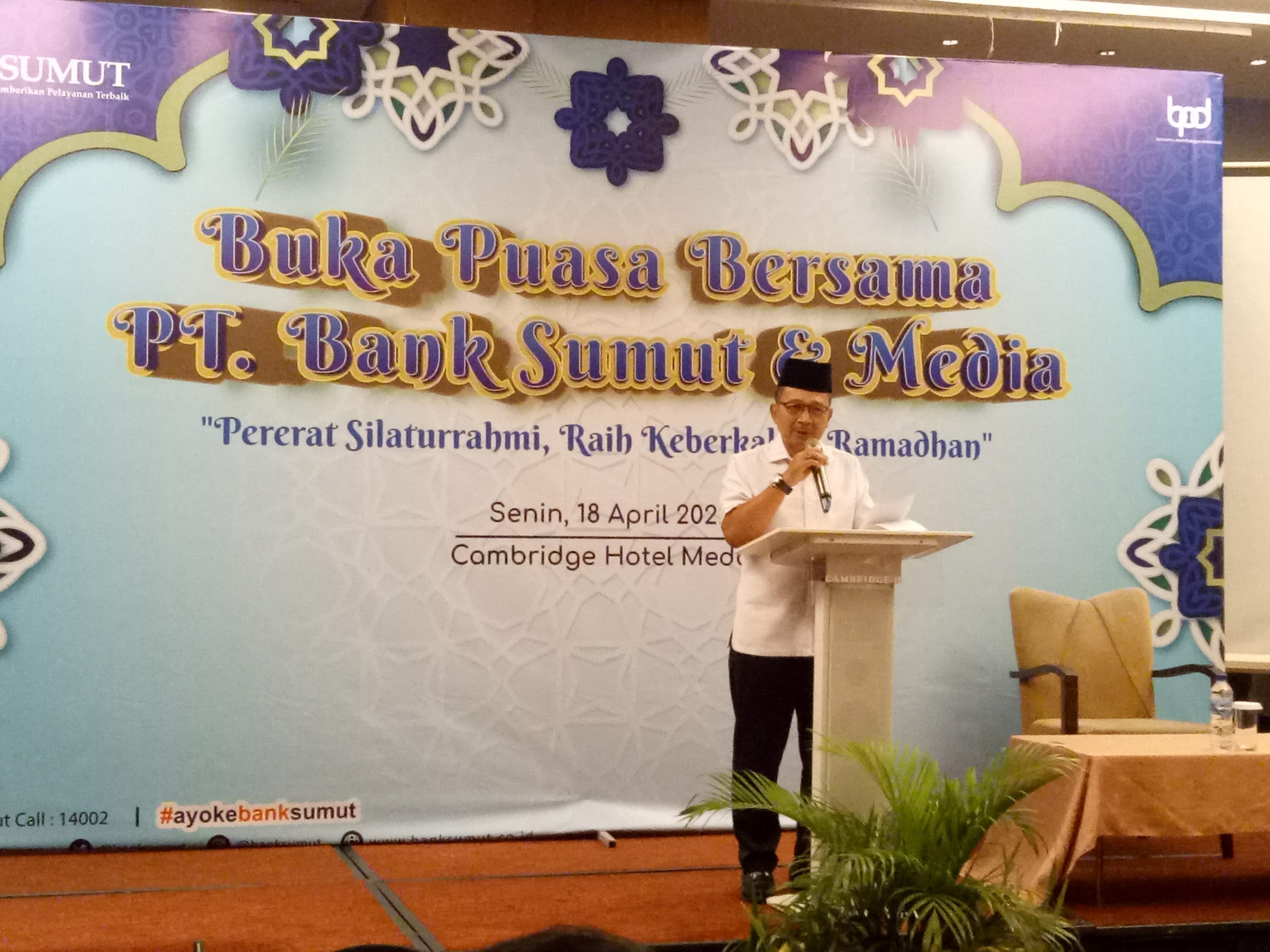 Hingga Maret 2022, Bank Sumut Raih Laba Bersih Rp195 Miliar