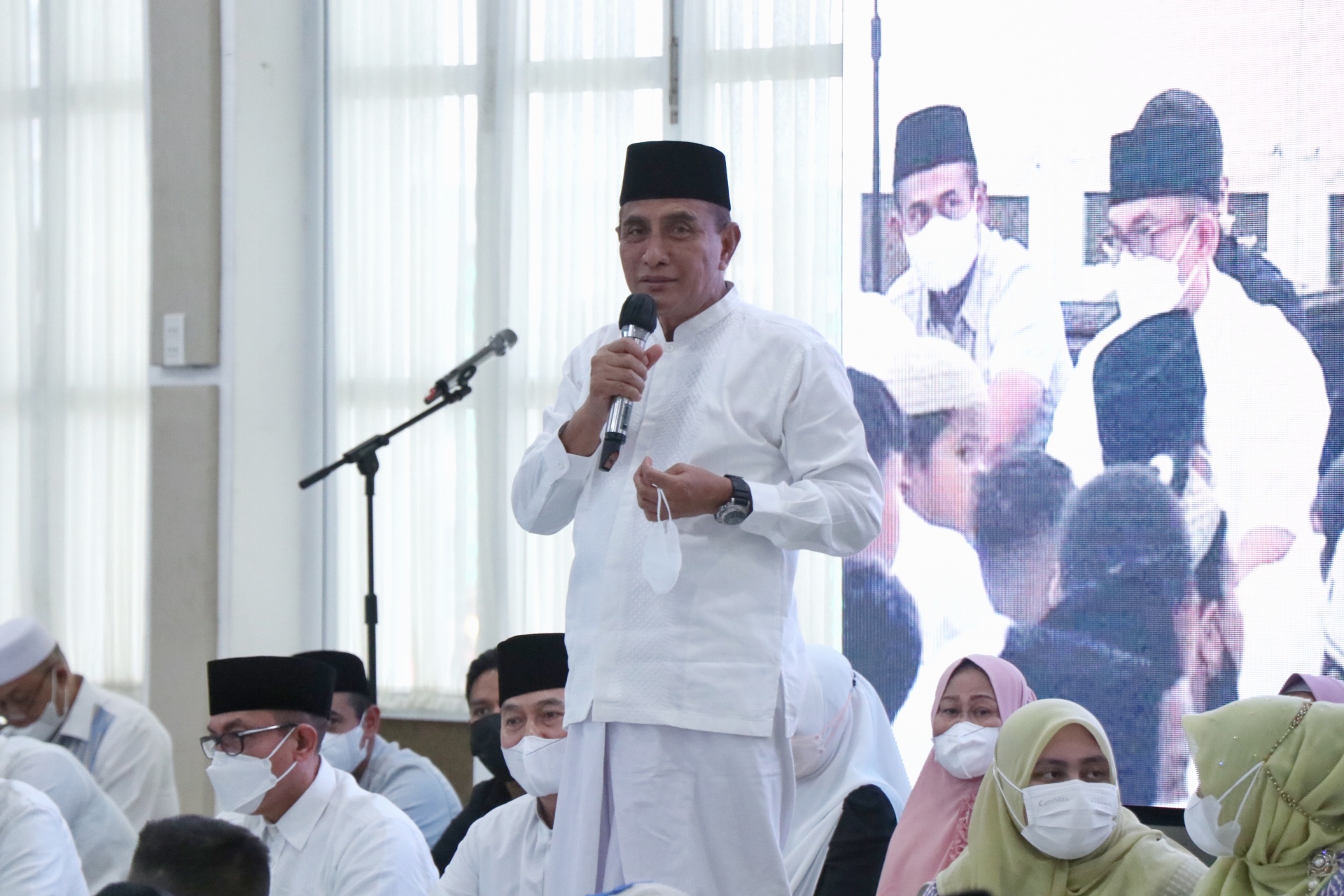 Jelang Idulfitri, Gubernur Edy Rahmayadi Buka Puasa Bersama Anak Yatim