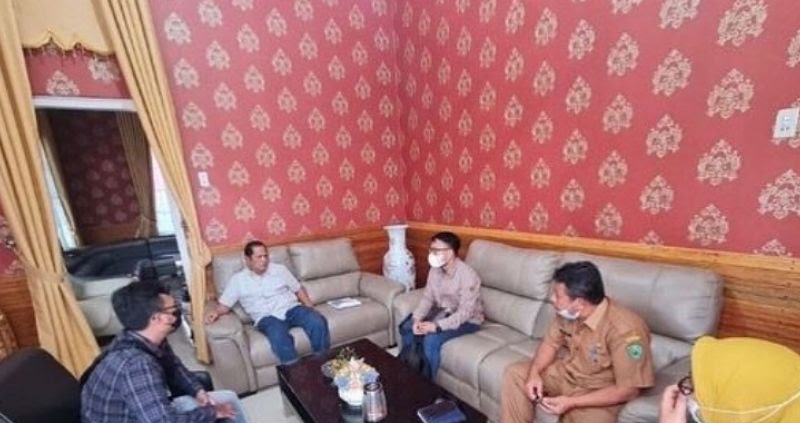 Badan Geospasial jumpai Wali Kota Padang Sidempuan, Ini Kata Irsan Efendi Nasution