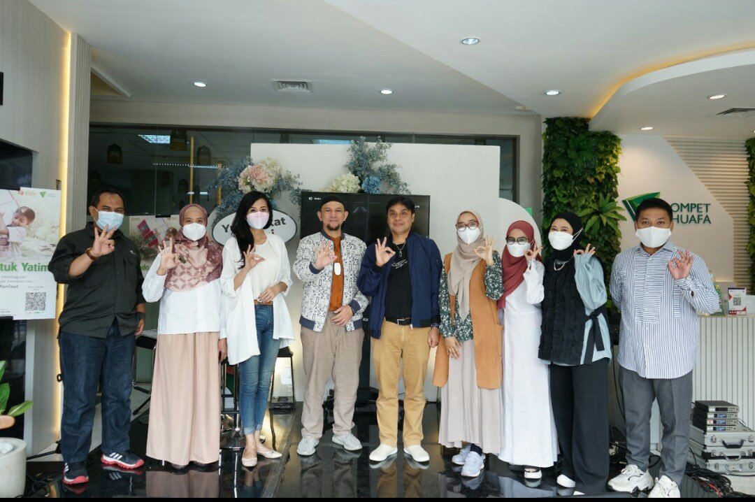 Bersama Ust. Erick Yusuf dan Dwiki Dharmawan, Dompet Dhuafa Gulirkan Program Ramadan Muliakan Yatim