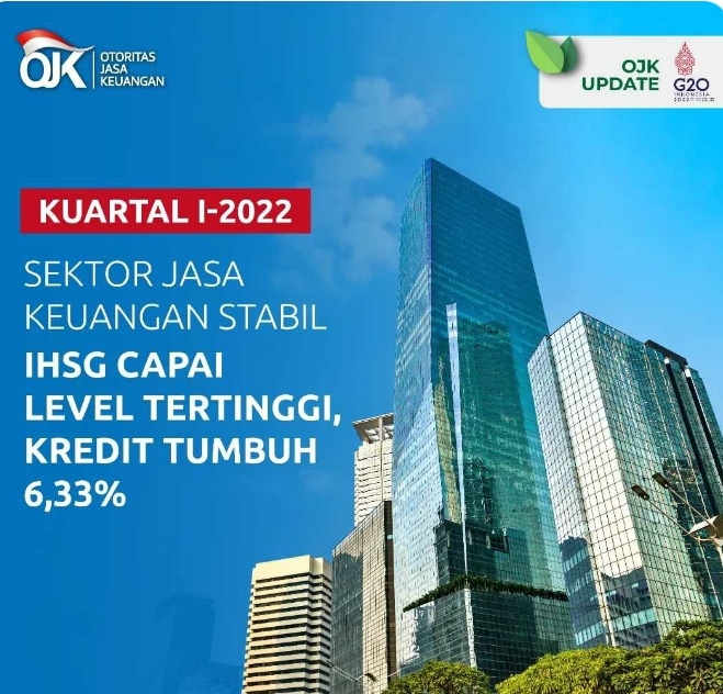 OJK : Sektor Jasa Keuangan Tetap Stabil di Maret 2022