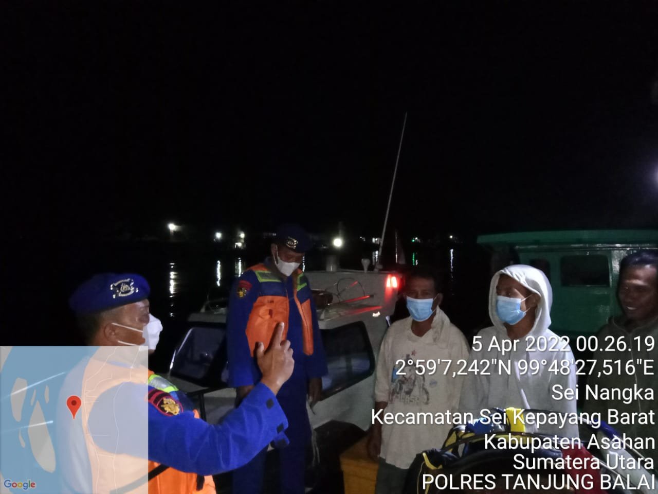 Sat Pol Airud Polres Tanjung Balai Gelar Patroli Perairan Selama 1 x 12 Jam