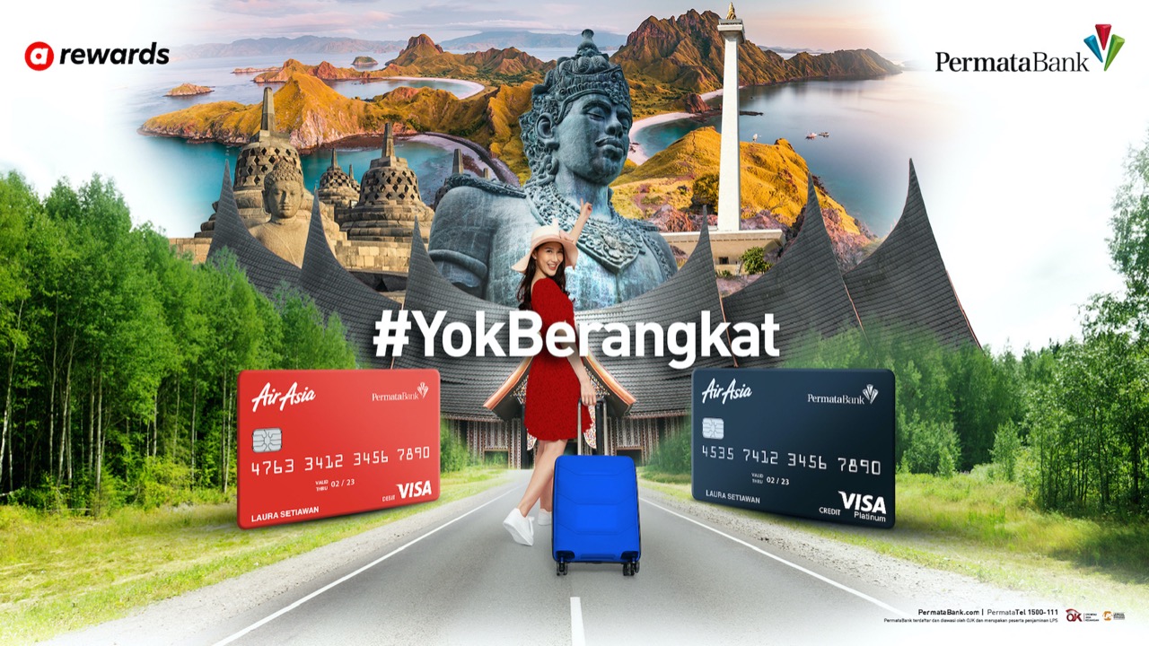 AirAsia Cards dari PermataBank, Berikan Beragam Keuntungan melalui airasia points untuk Penuhi Kebutuhan Gaya hidup  Â 