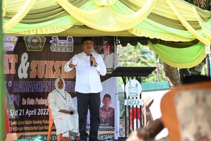 Pentas Daâ€™i Cilik di Bulan Ramadan 1443 H, Irsan Efendi Nasution:  Momentum Mencetak Generasi Qurâ€™ani