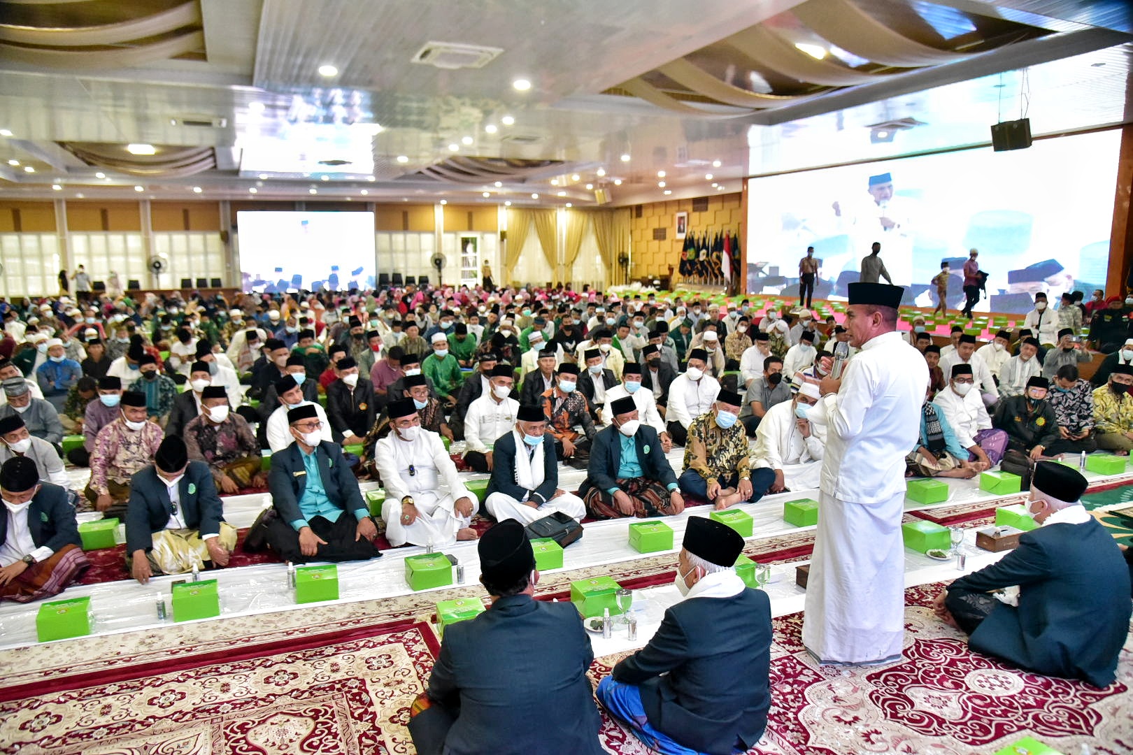 Buka Puasa Bersama MUI, Gubernur Edy Rahmayadi Tetap  Harapkan Masukan dan Saran dari Ulama