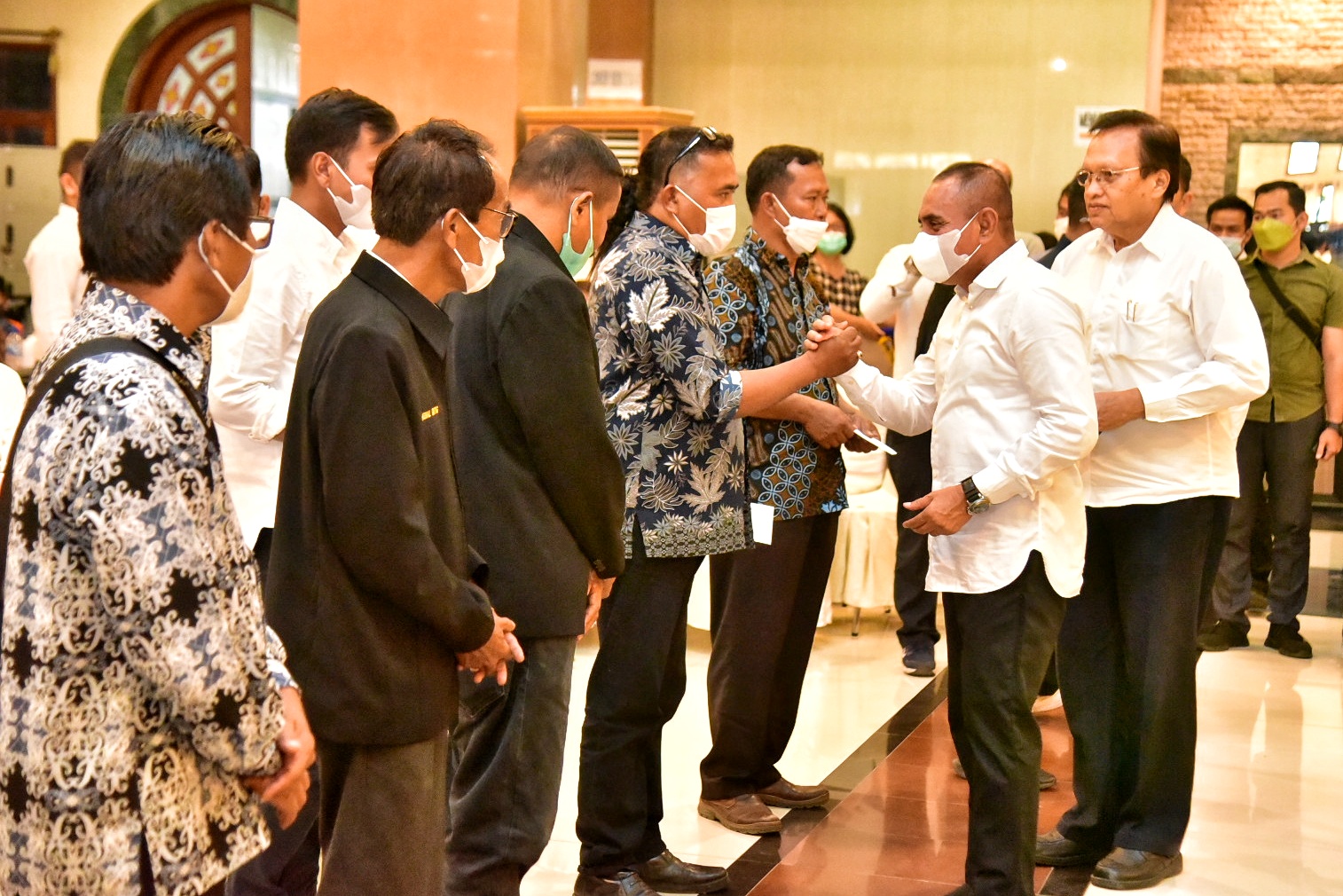 Edy Rahmayadi Hadiri Pertemuan  70 Gereja Paroki Santo Yosep Delitua