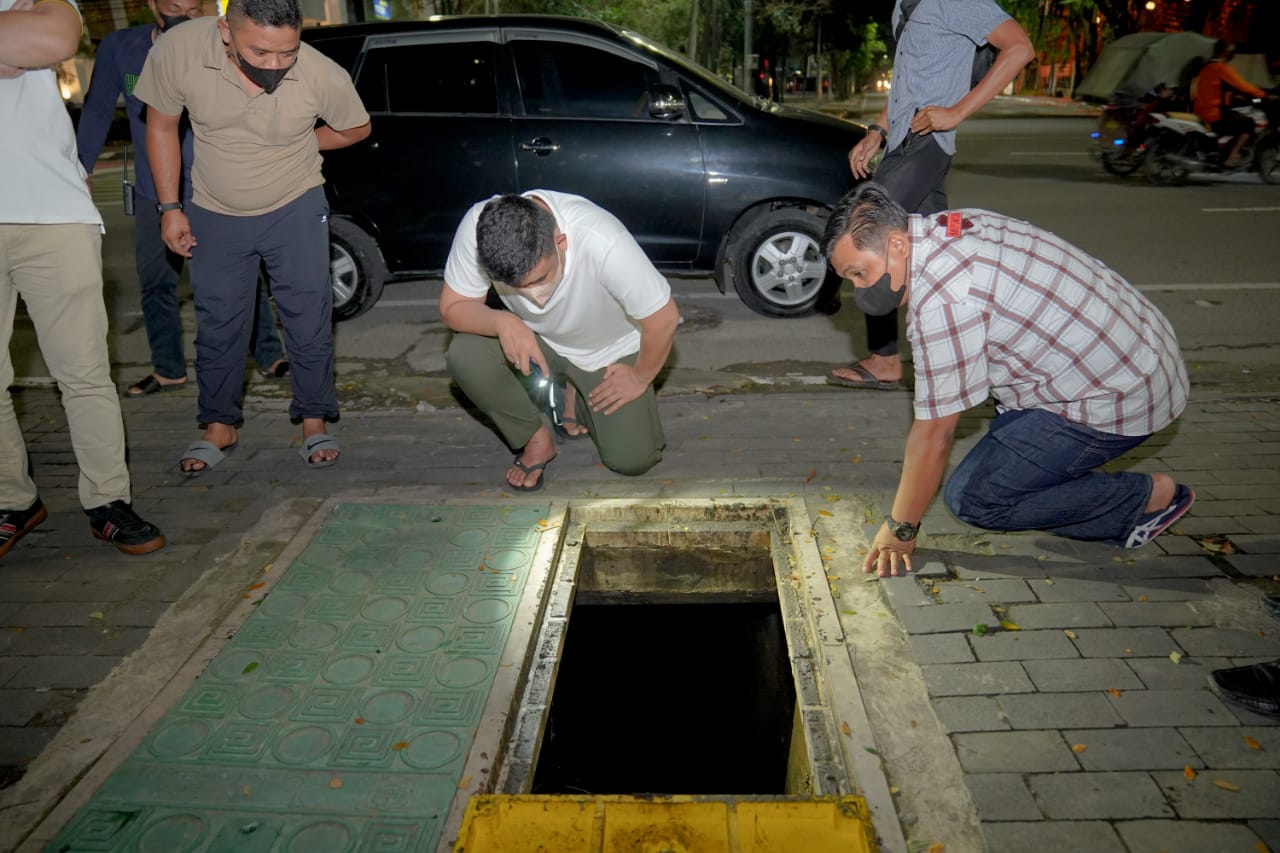 Drainase Diberi Perhatian Khusus, Komitmen Bobby Nasution Jadikan Kota Lama Lokasi Wisata Unggulan