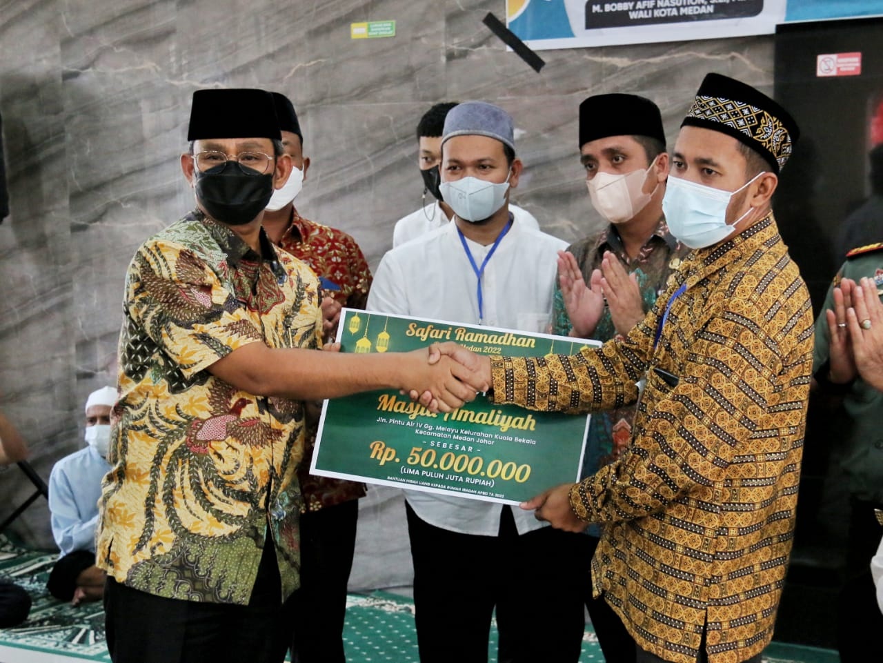 Melalui Safari Ramadhan Sekda Ajak Masyarakat Berkolaborasi Membangun Kota Medan