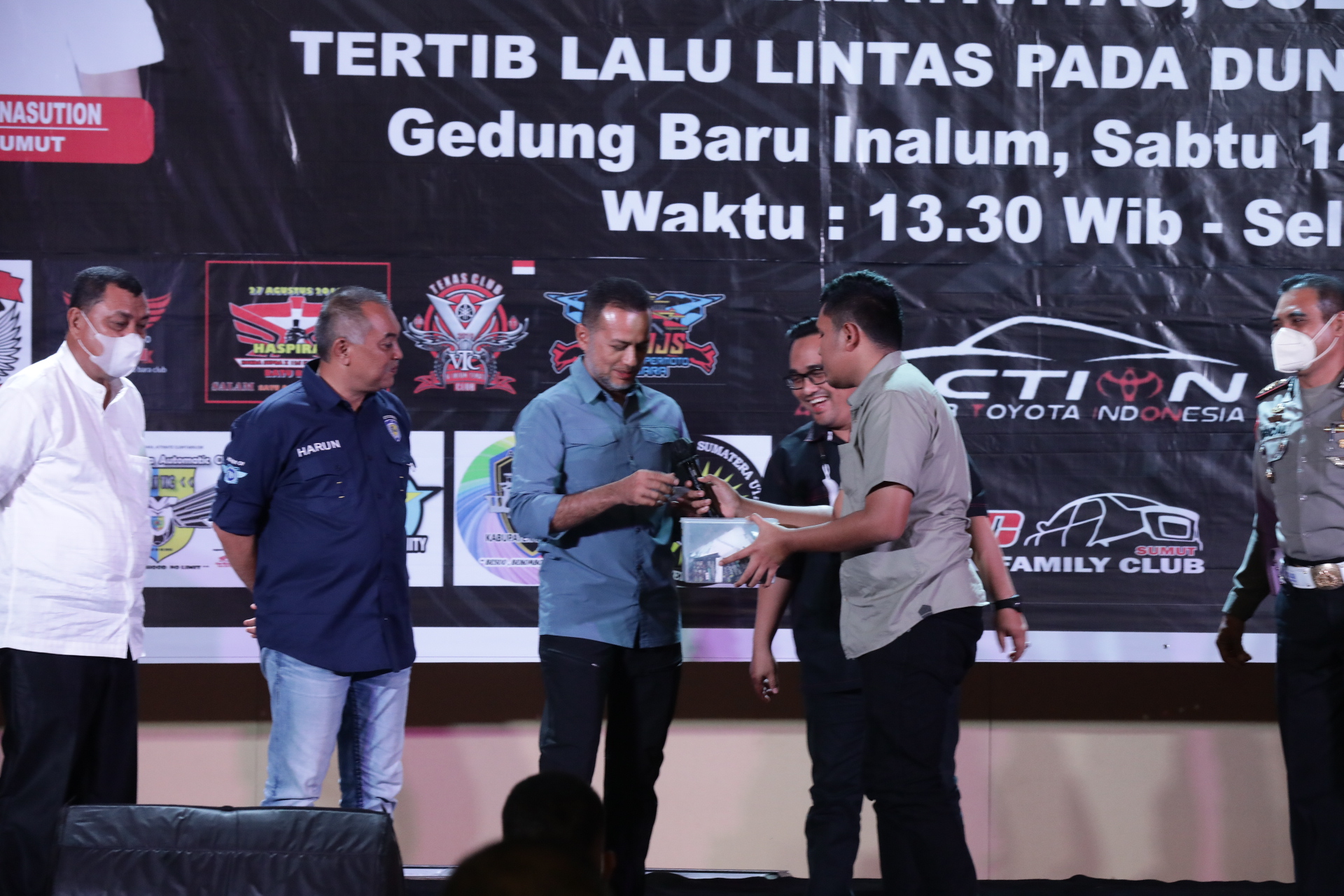 Musa Rajekshah Ajak Komunitas All Bikers Batubara Ikut Gerakkan Ekonomi Rakyat