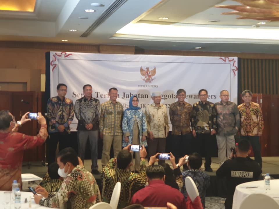 Serah  Terima Dewan Pers, Azyumardi Azra Dilantik Jadi Ketua Dewan Pers 2022-2025