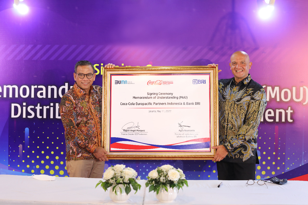 Perkuat Distribusi, CCEP Indonesia Gunakan Corporate Billing Management BRI