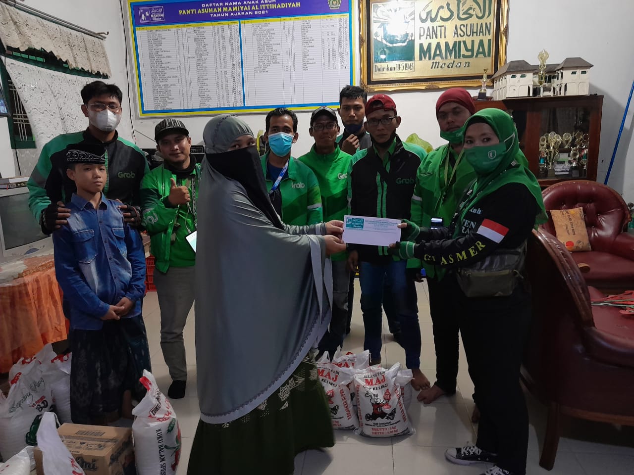 Sambut Idul Fitri 1 Syawal 1443 Hijriah GM-Pasmer Memberikan Bantuan Ke Panti Asuhan MamiyaiÂ 