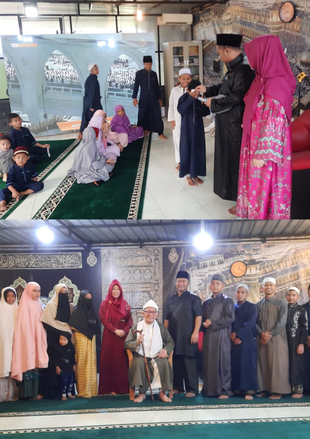 Ponpes Tahfidz Assairun Gelar Sholat Idul Fitri Bersama Anak Yatim dan Duafa