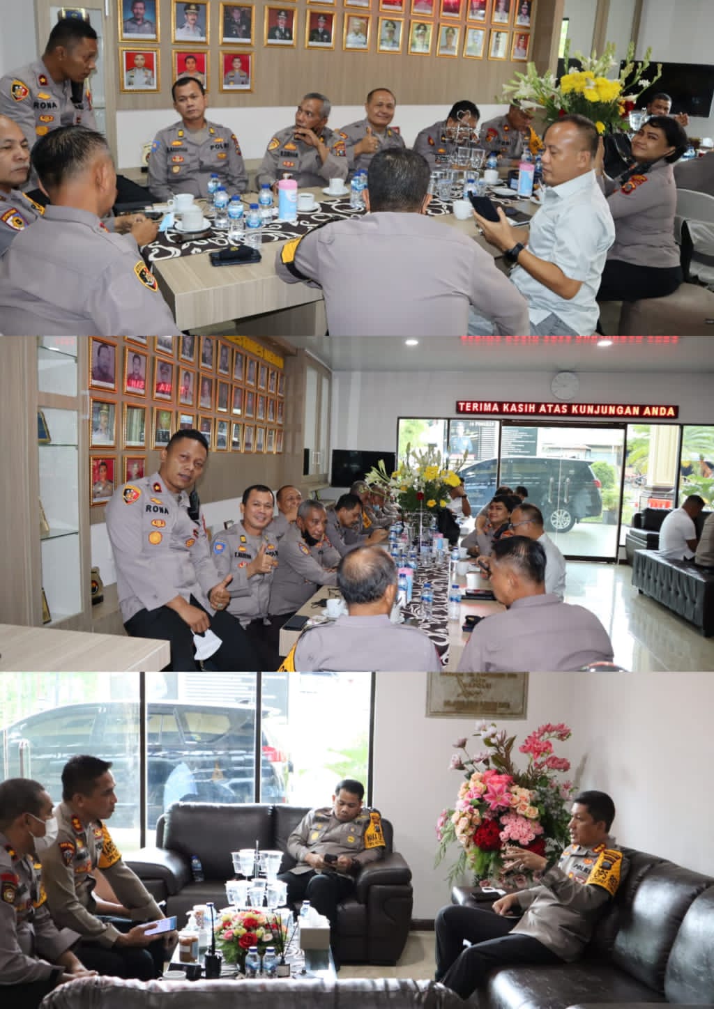 Halal Bi Halal Polrestabes Medan Berjalan Penuh Keakraban