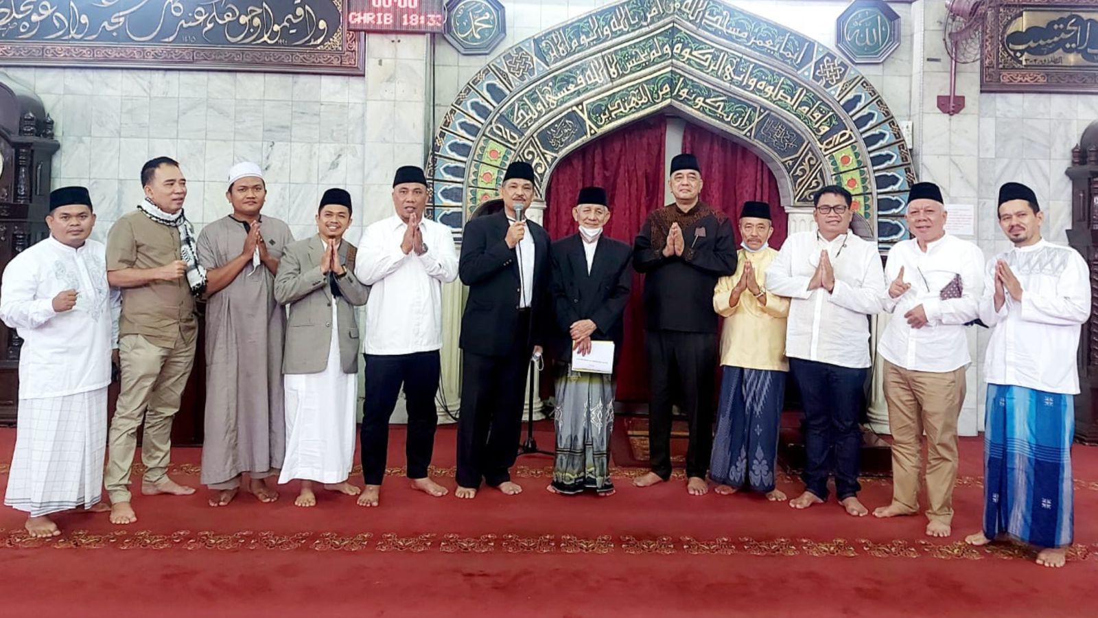 Shalat Idul Fitri di Masjid Agung Medan Khusyuk Penuh Persaudaraan
