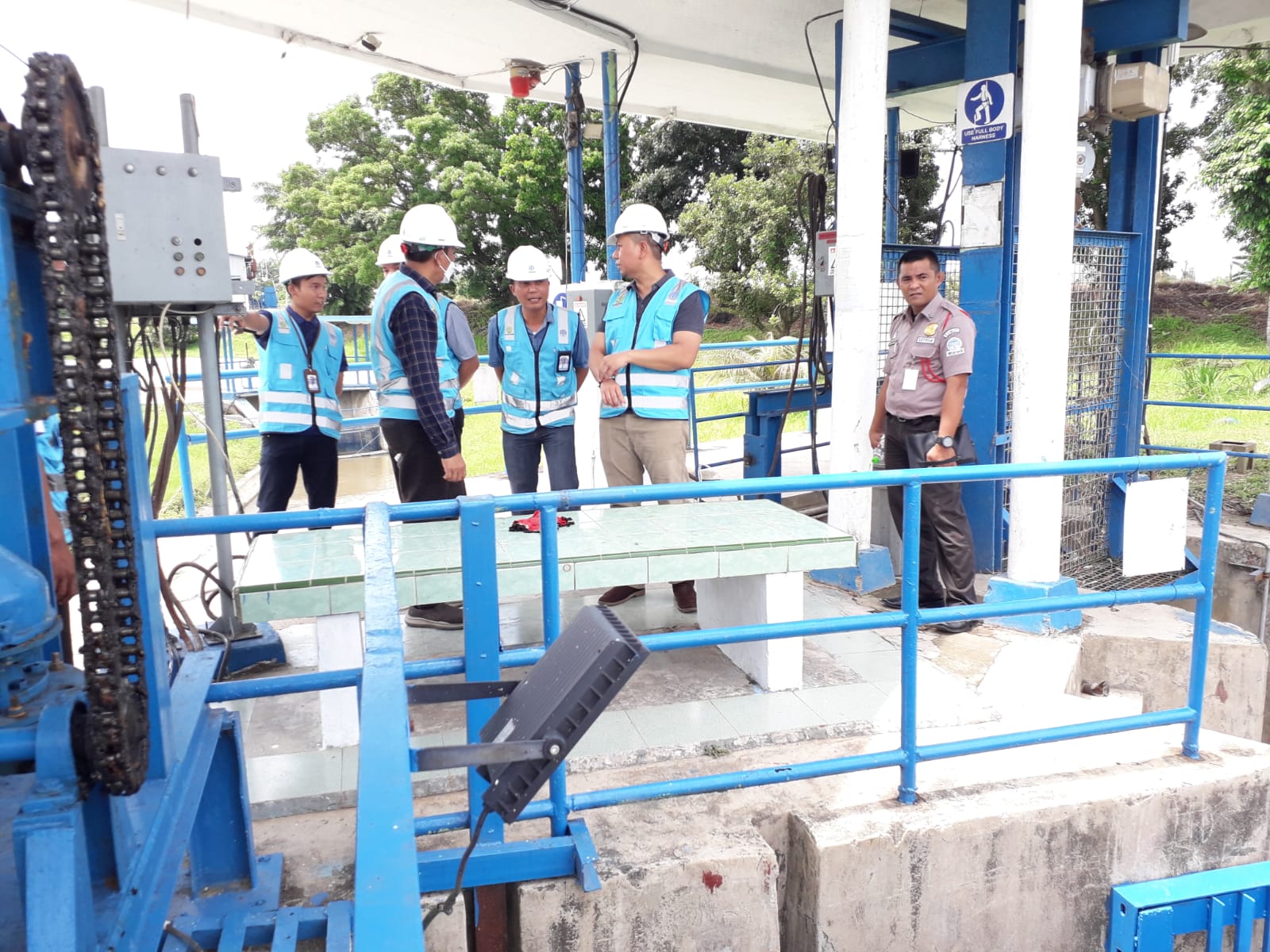 Direktur Air Minum Harun Mengunjungi  IPAM Sunggal