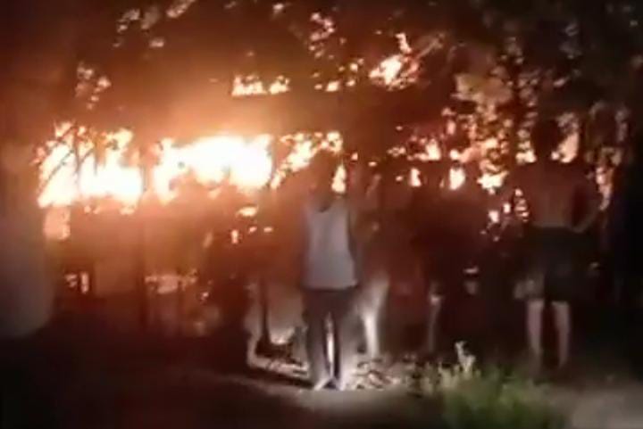 Ini Diduga Penyebab Terbakarnya 6 Rumah Karyawan PT. Hari Sawit Jaya Labuhanbatu