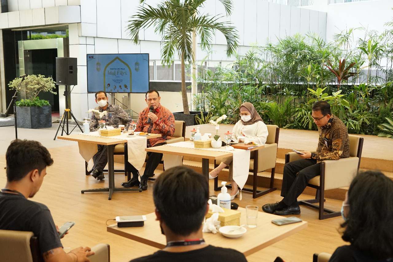 Pasca Lebaran Idul Fitri 1443 H, KPK dengan Media Halal BI Halal