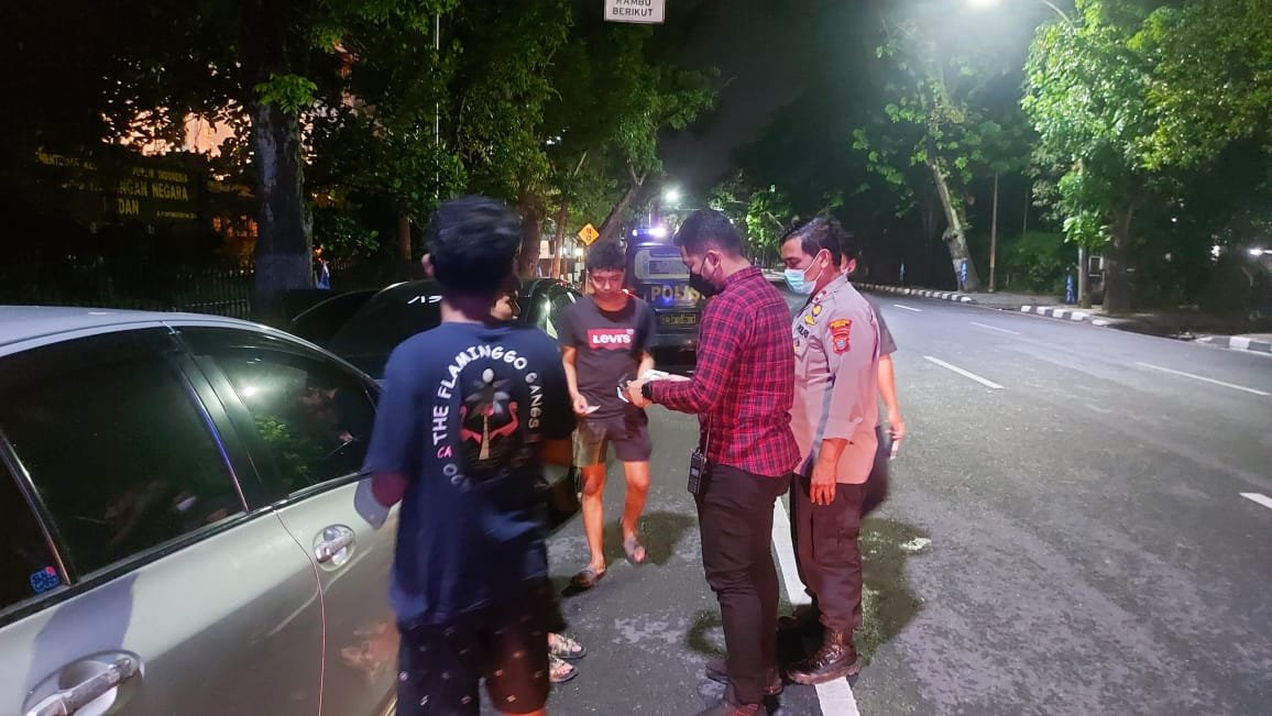 Panit 3 Reskrim Medan Baru Ipda Berry Pimpin Patroli 3C