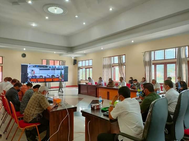 Antisipasi Hepatitis Akut, Forkopimda Kabupaten Toba  Gelar Rakor
