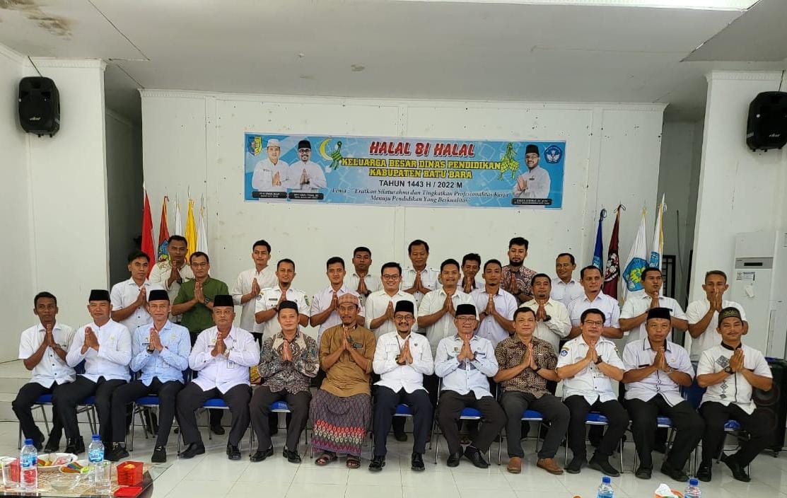 Keluarga Besar Disdik Gelar Halal Bi Halal, Ilyas Sitorus : Memperkuat Silaturrahmi