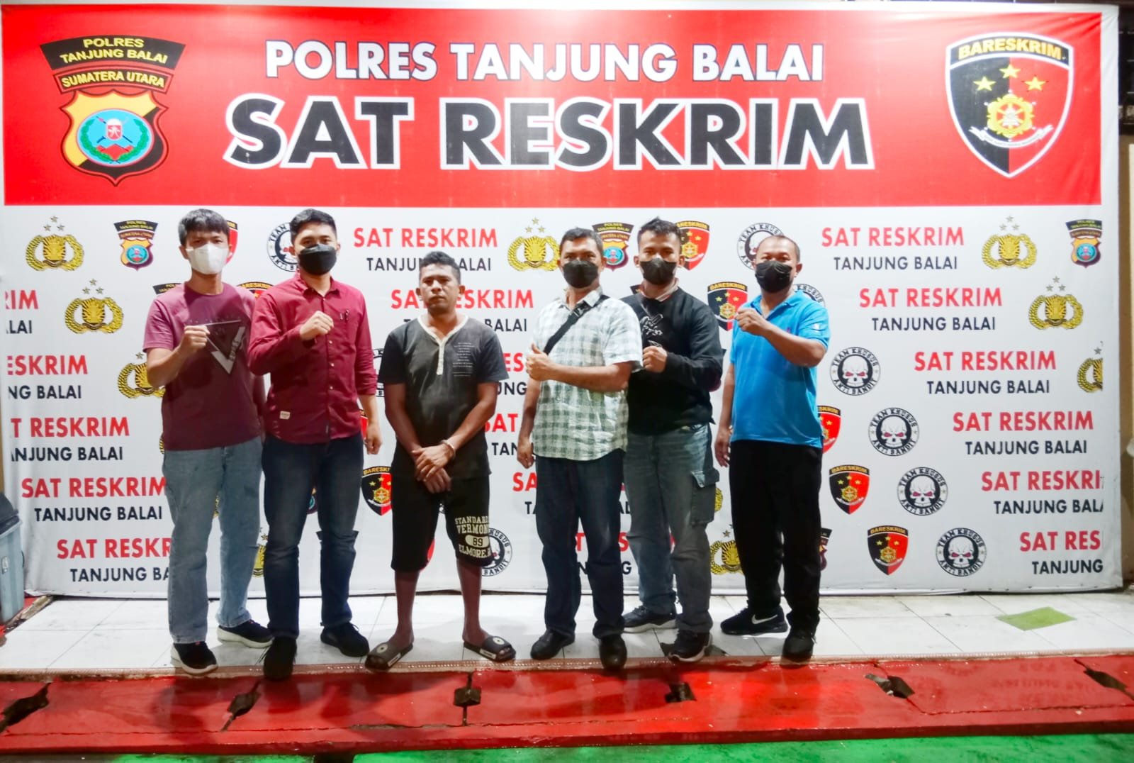 Tempo Satu Jam, Satreskrim Polres Tanjung Balai Ungkap Kasus Pembunuhan Roby di Jalan Mangga