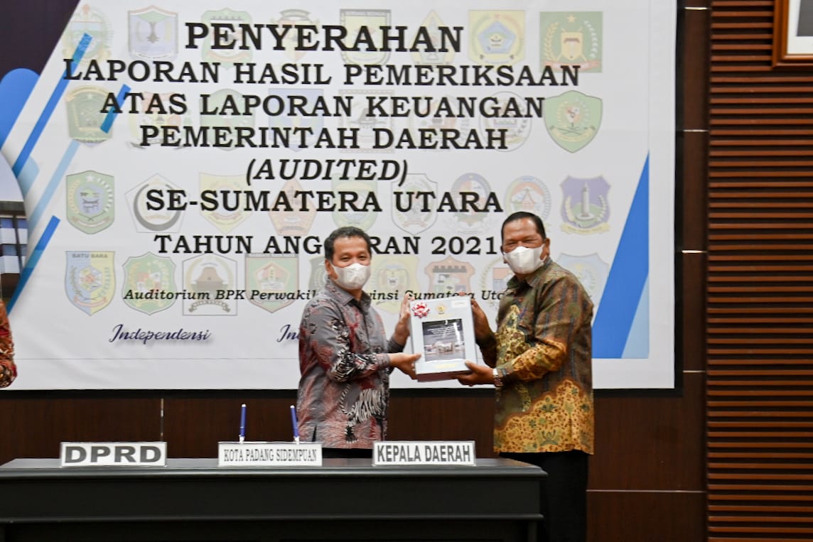 Pemko PSP Pertahankan Opini WTP Kedua Berturut - Turut, Walikota : Wujud kerjasama jajaran Pemko Dengan DPRD