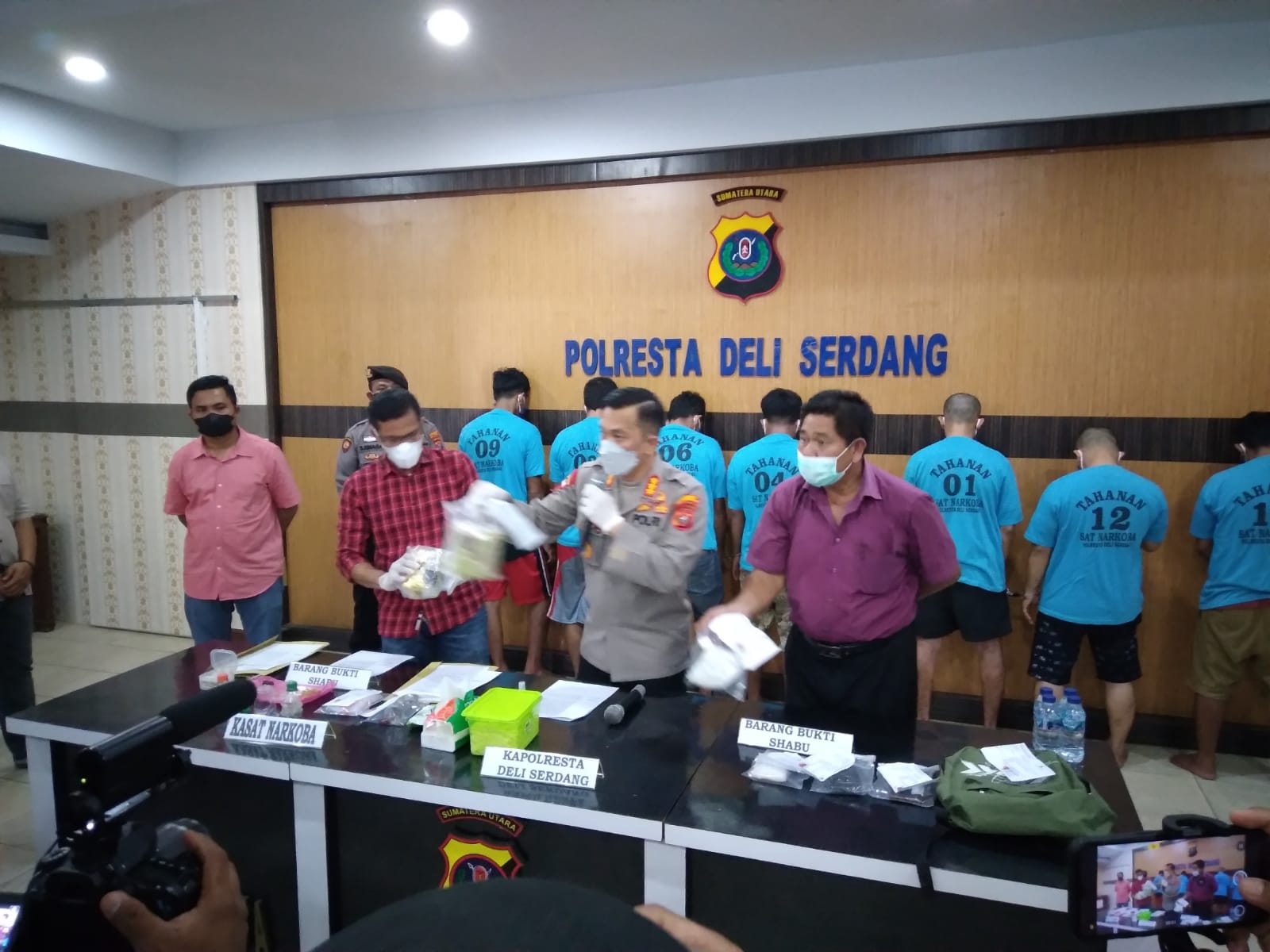 Polresta DS Gagalkan Jaringan Narkoba Antar Provinsi, Ini Jumlah Barbutnya