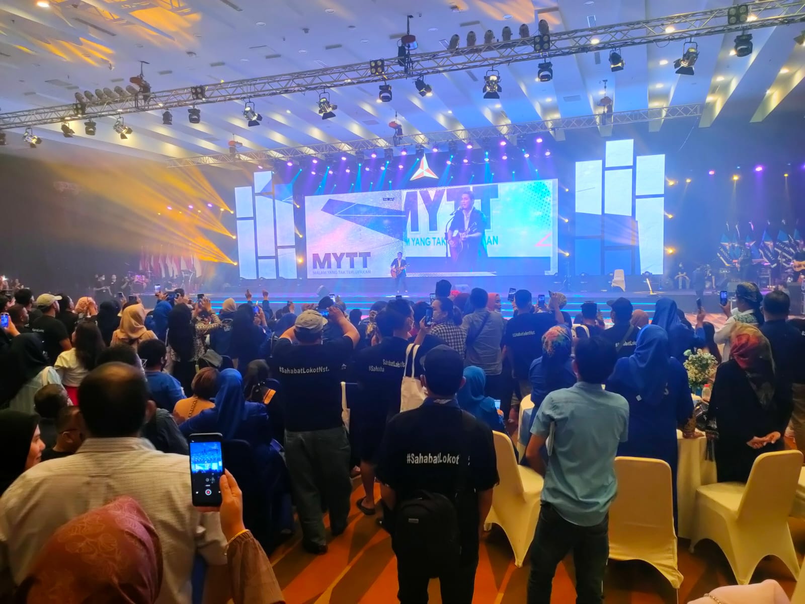 Ratusan Militan SahabatlokotNst Meriahkan MYTT Pelantikan Partai Demokrat Sumut