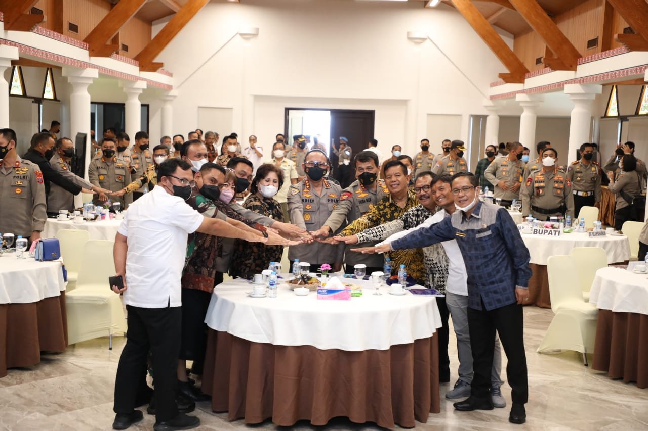Kabaharkam Polri Gelar FGD Peningkatan Pengamanan Destinasi Wisata Super Prioritas Danau Toba.