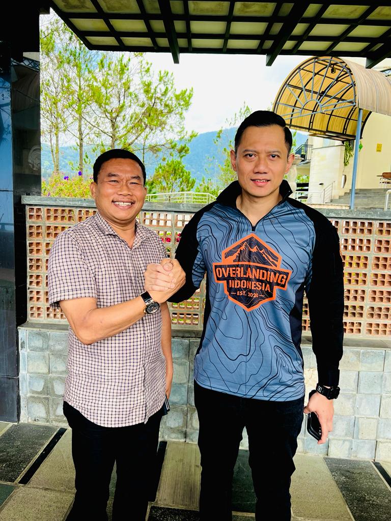 AHY Capres Pontesial  Kunjungan Ke Sumut Jadi Magnet Warga, Ini Kata H Santoso : Ayo Menangkan AHY