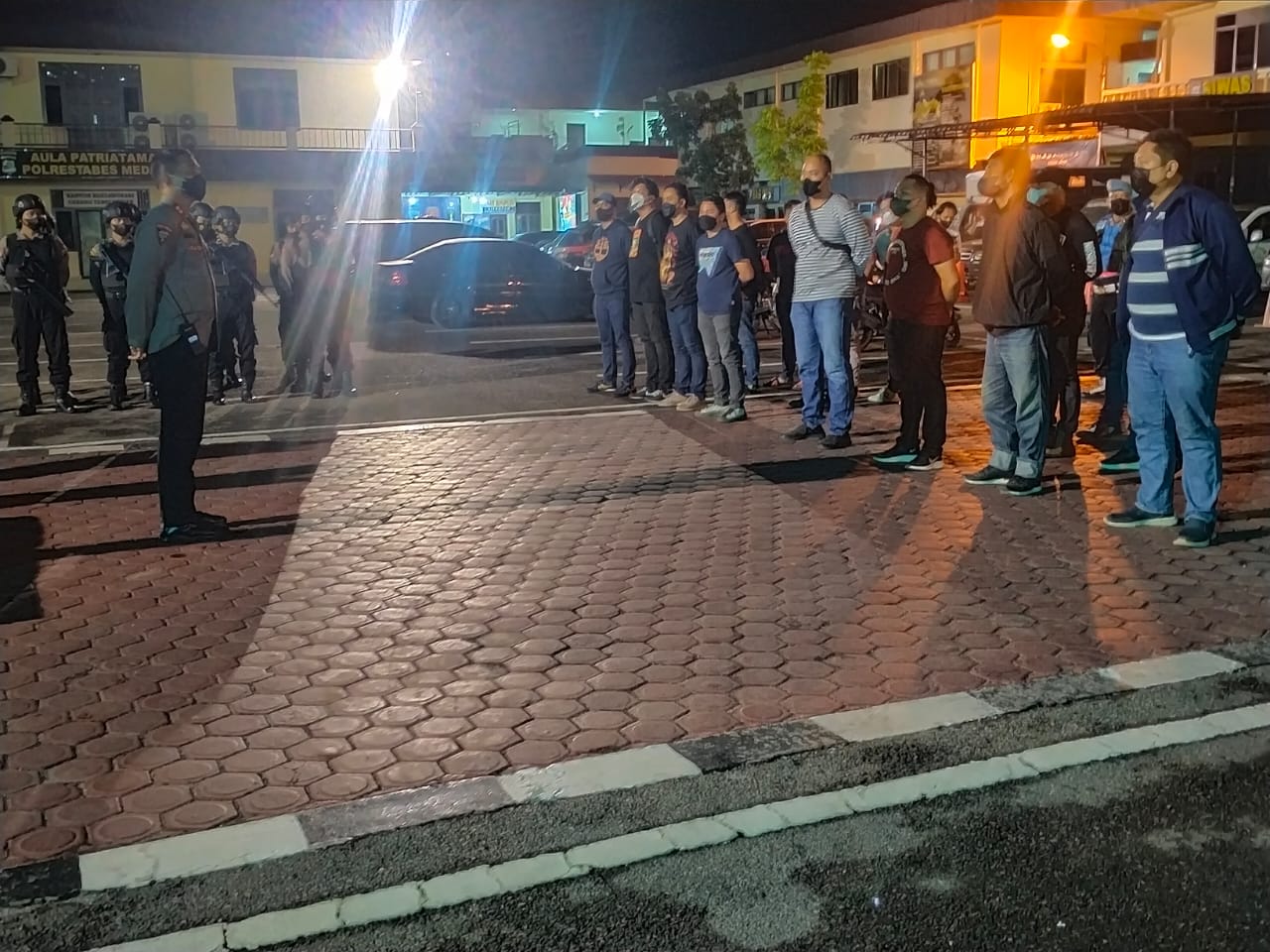 Polrestabes Medan Gelar Patroli Antisipasi Kejahatan Jalanan dan Geng Motor