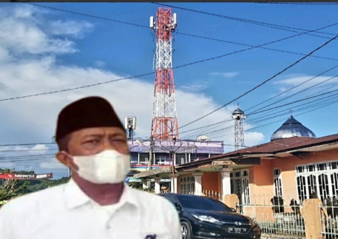 Bangunan Tower Tak Berizin, Ini kata Kasatpol PP Padang sidempuan