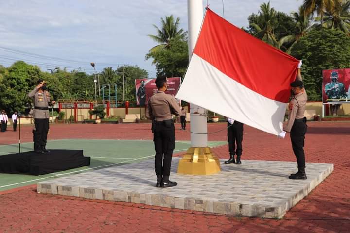 POLRES MANDAILING NATAL GELAR UPACARA HARI KESADARAN NASIONAL 17 MEI 2022