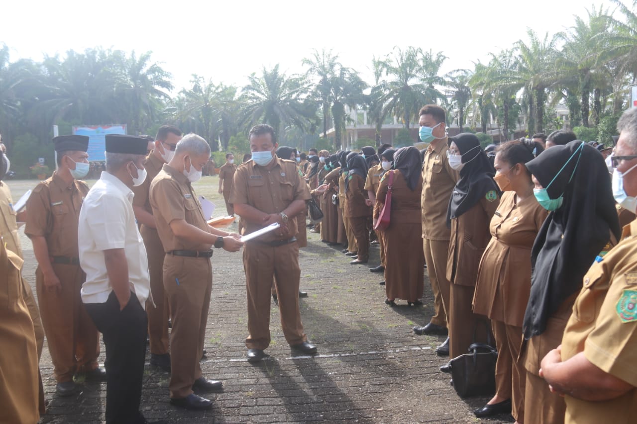 APEL GABUNGAN PERDANA PLT BUPATI PADANG LAWAS