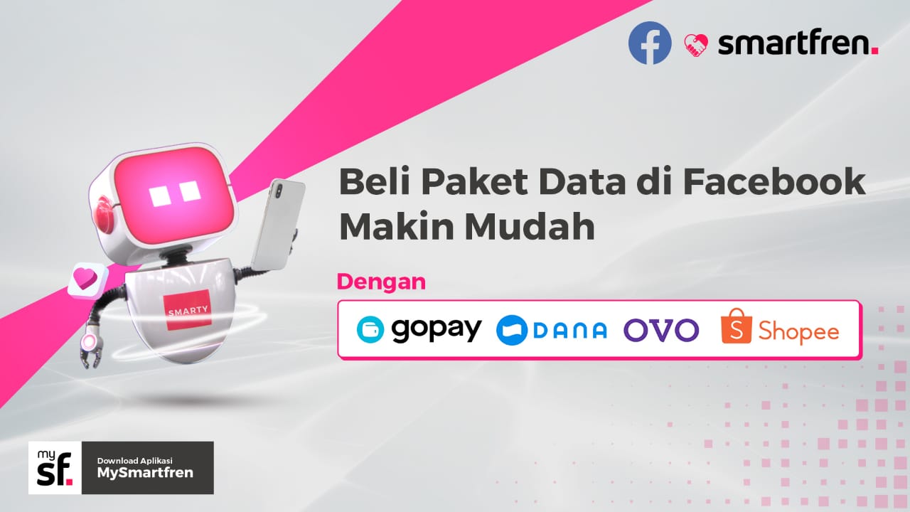 Berikan Kemudahan untuk Pelanggan, Beli Paket Smartfren Unlimited Kini Bisa Lewat Aplikasi Facebook