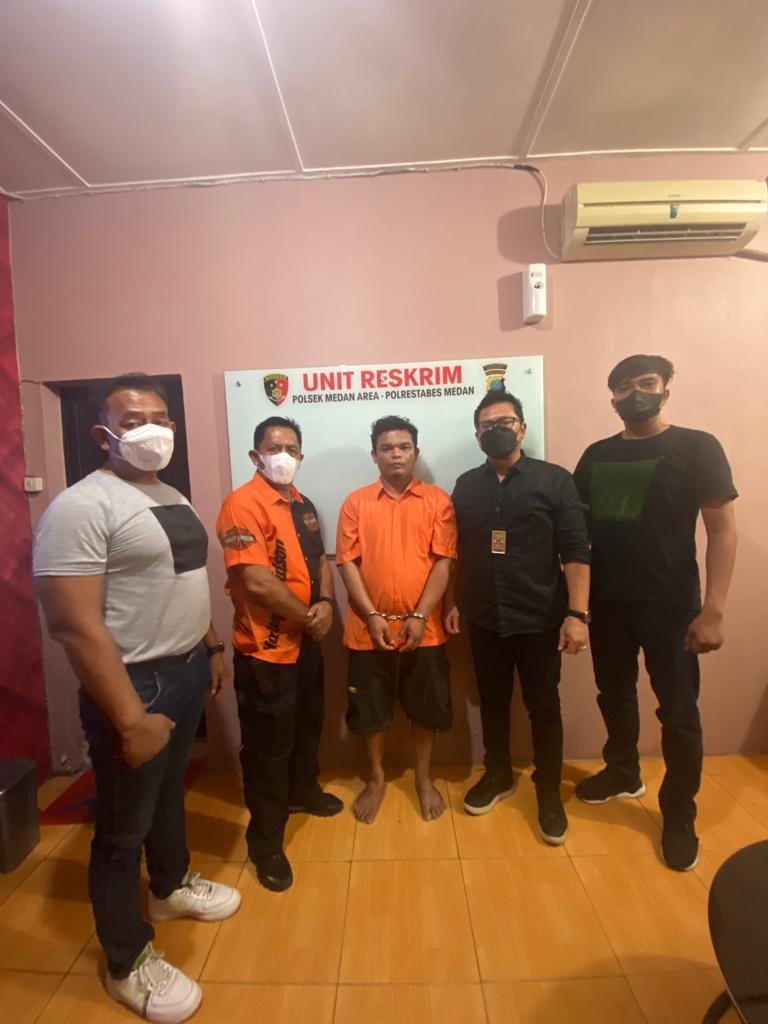 Dipimpin Kanit Reskrim AKP Philip, Polsek Medan Area Ringkus Seorang Pria Pelaku Curat
