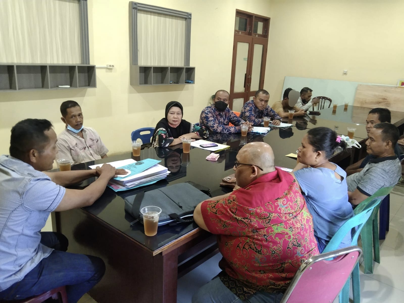 Sat Reskrim Polresta Deli Serdang lakukan Upaya Diversi pada kasus Penganiayaan yang dilakukan anak