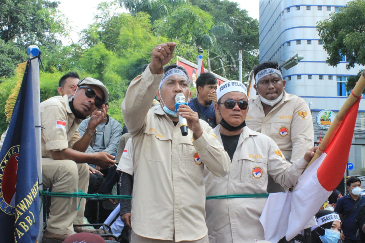 Lamban Atasi Banjir Rob, FABB akan Blokade Jalan Tol Belmera Jadikan Lautan Manusia