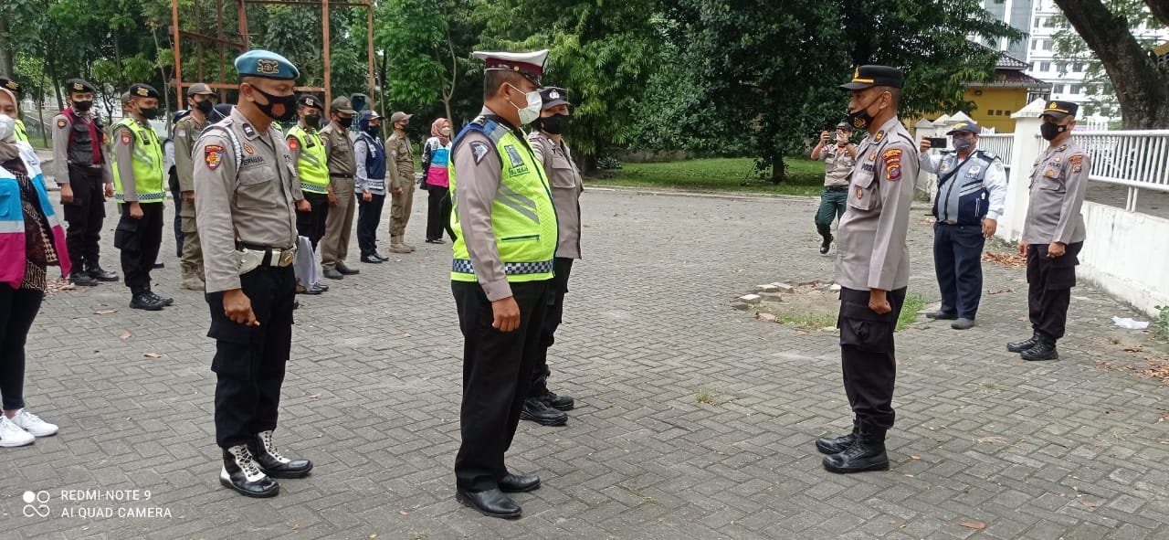 Tim Gabungan Polretbabes Gencarkan Operasi Yustisi di Medan