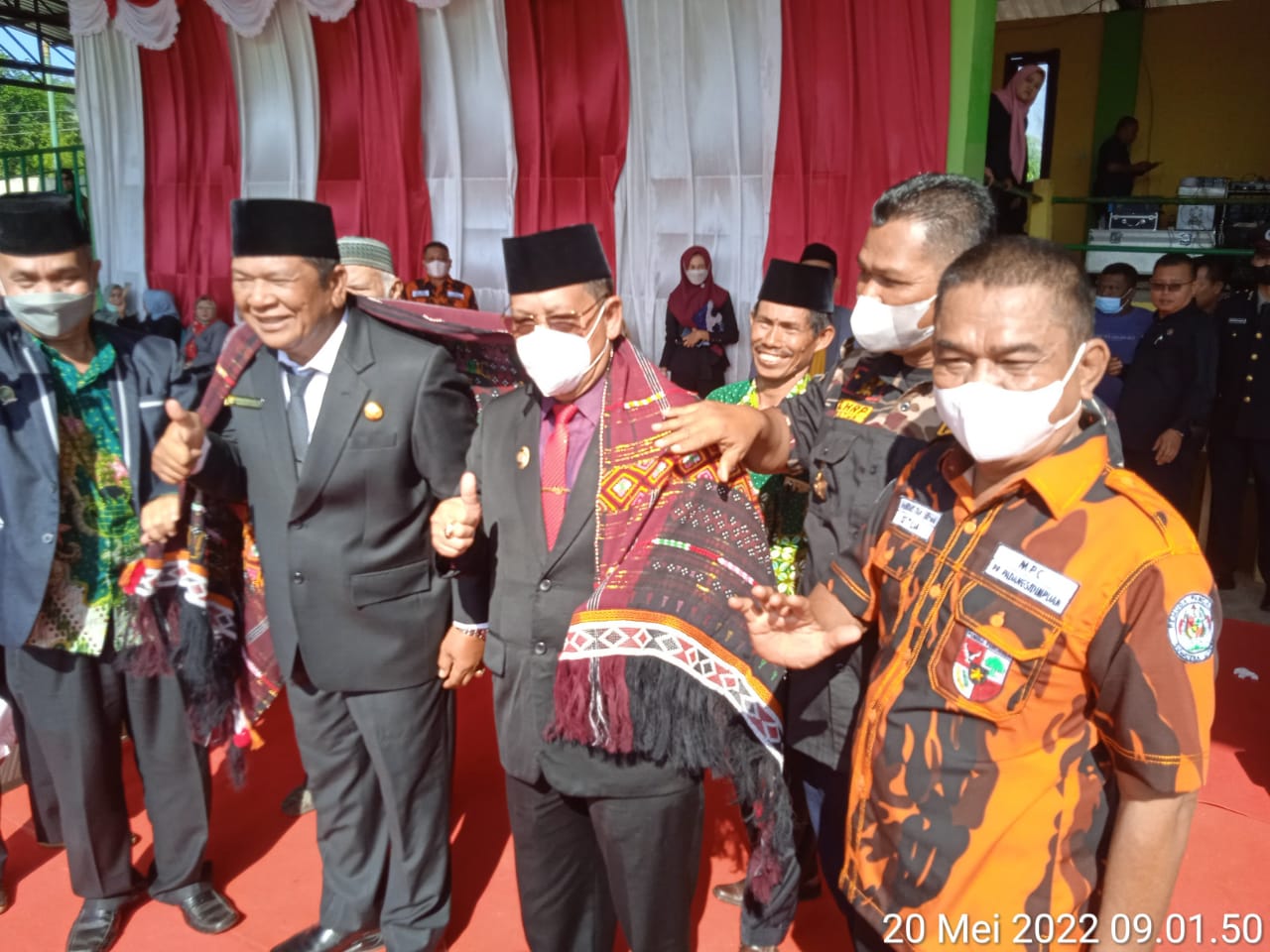 Ketua MPC Pemuda Pancasila Sidempuan Hadiri Upacara Harkitnas Ke - 114 Tahun 2022