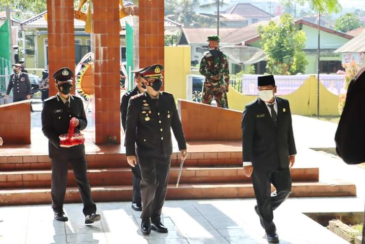 Kapolres Padangsidimpuan Irup pada Upacara Ziarah Hari Kebangkitan Nasional yang ke 114 Tahun 2022