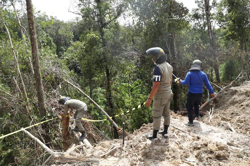 Cemari Sungai Ordi, Satpol PP Pakpak Bharat Hentikan Pembuangan PLTMH Di Desa Pardomuan