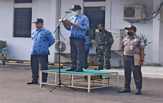 Direktur Limbah Tirtanadi Inspektur Upacara Peringatan Hari Kebangkitan Nasional Ke 114 Tahun.