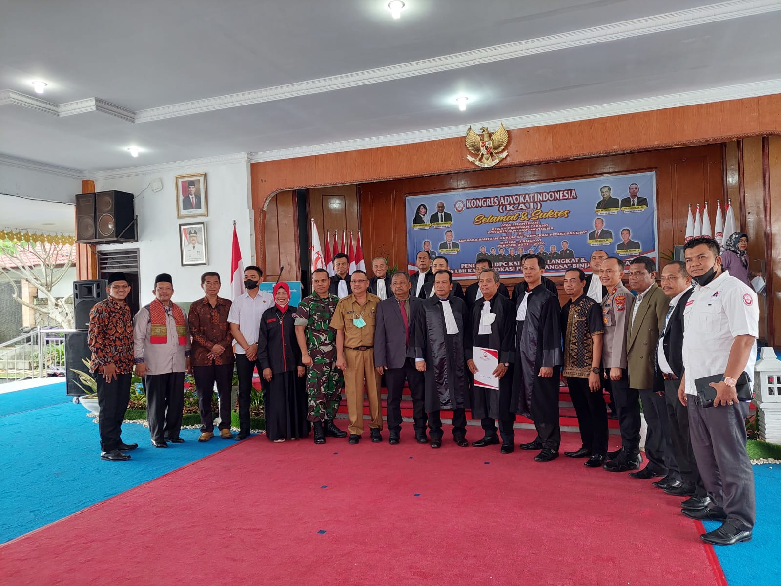 DPC KAI dan LBH KAI Advokasi Peduli Bangsa Binjai - Langkat Resmi Dikukuhkan, Ini kata Ketua DPD KAI Sumut Madjon Sinaga SH