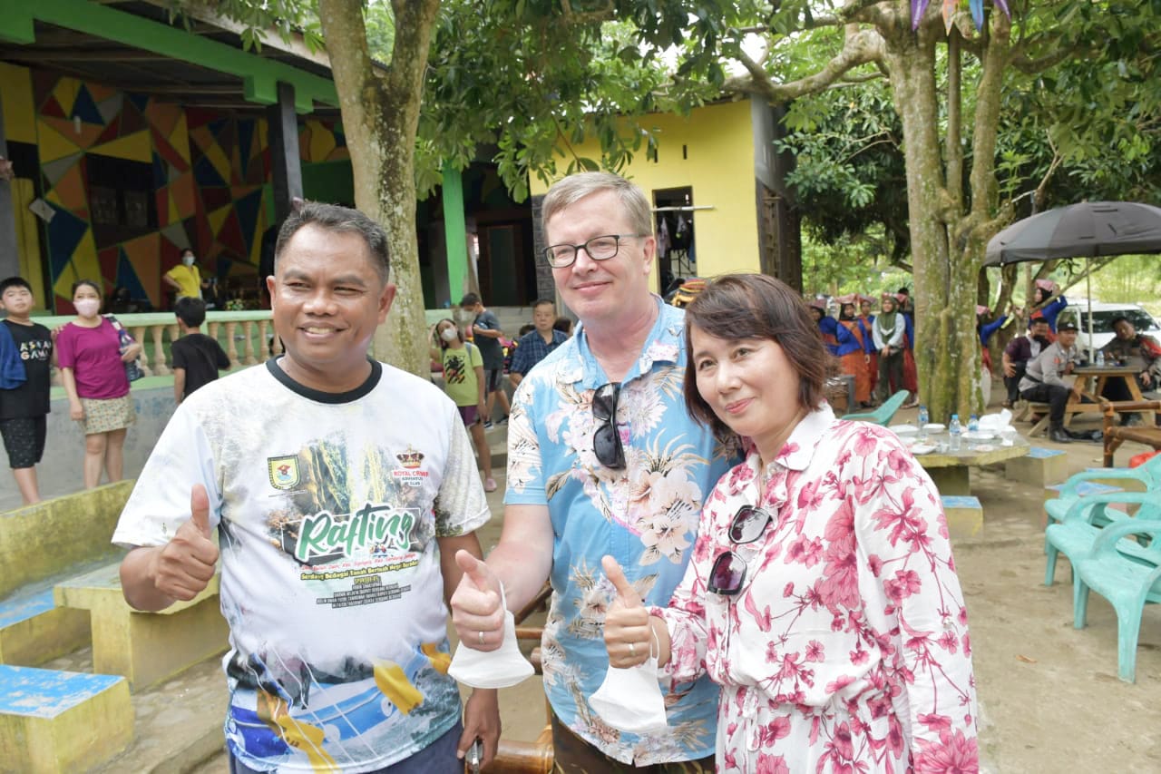 Masuk 50 Besar Desa Wisata, Arung Jeram Sergai Mulai Diminati Orang Bule